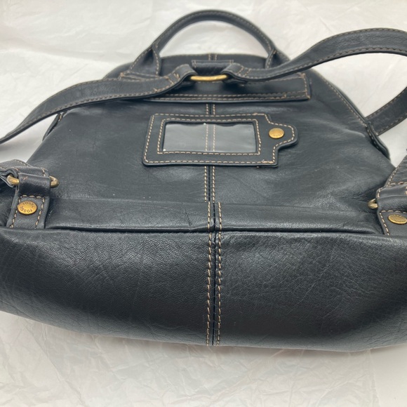 fOSSIL Leather Backpack with Front Pocket - Picture 5 of 9